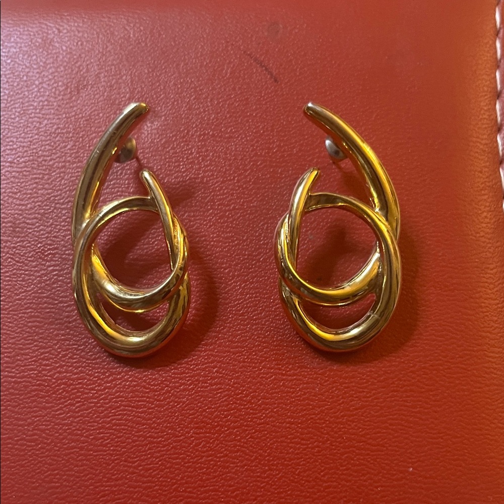 Elegant Gold Hoop Earrings